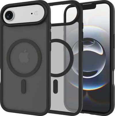 Just in Case hoesje geschikt voor iPhone Air Hoesje geschikt voor MagSafe - Military Grade Backcover - Zwart