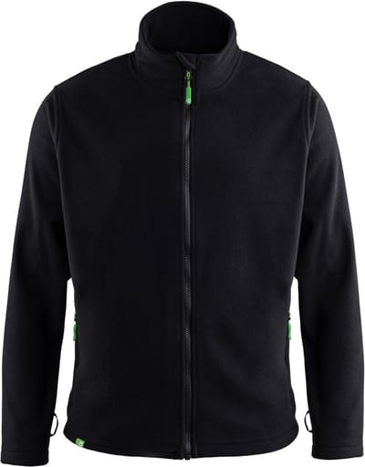 Arco Fleece Vest Responsible - Zwart maat S