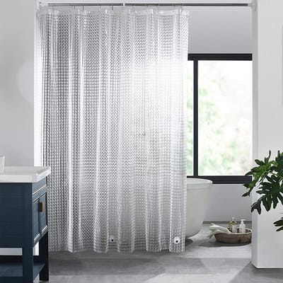 Floraweg Douchegordijn,Shower Curtain,badgordijn,badkamergordijn,3d Kijkgat,-topkwaliteit - digitale printen -Anti Schimmel - Inclusief 12 ringen -met 12 stuks douchegordijnhaken – Waterdicht -Wasbaar- PEVA 3D- 180x200 cm