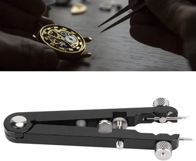 Dailygoods- Horlogeveerstangtang Professioneel - Horlogebandverwijdering - Reparatieset - 8 Pinnen - Draagbaar - Betrouwbaar Ontwerp - Horlogereparatietool