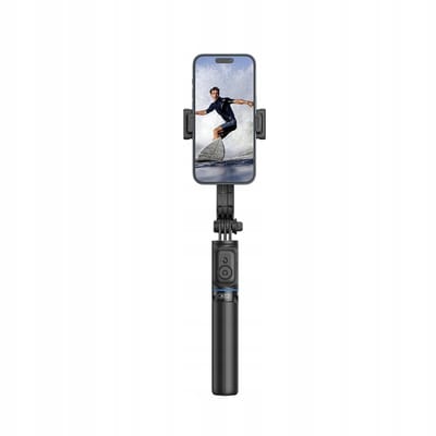 XO Selfie Stick Statief SS13 Zwart 106cm Bluetooth