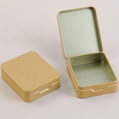 Draagbare Mini Metalen Opbergdoos Sieraden Sleutels Munten Thee Doos Bruiloft Snoep Opbergblik Organizer Cadeau