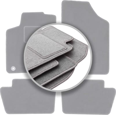 Automatten asgrijs voor: Citroen C4 I coupé, hatchback (2004-2010)