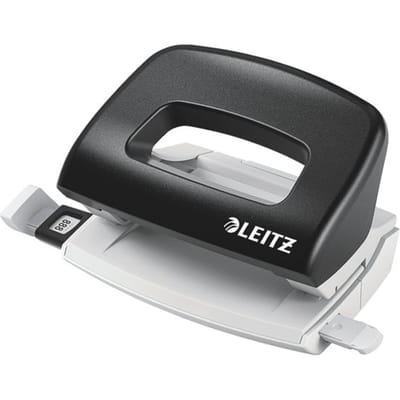Leitz Nexxt Mobiele 2-Gaats Perforator - Perforeert tot 10 vel - Zwart