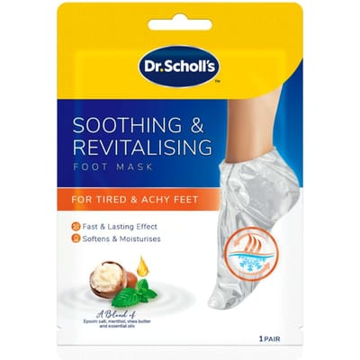 Scholl Soothing &amp; Revitalising Foot Mask 1 paar
