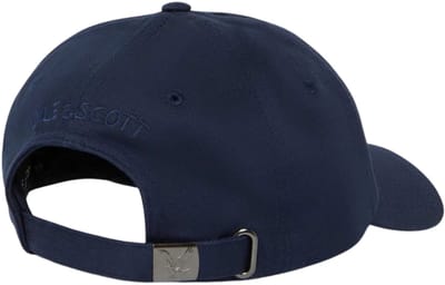 Lyle & Scott - Pet Donkerblauw Lyle&scott Tonal Eagle Baseball Cap Petten Donkerblauw He2322a