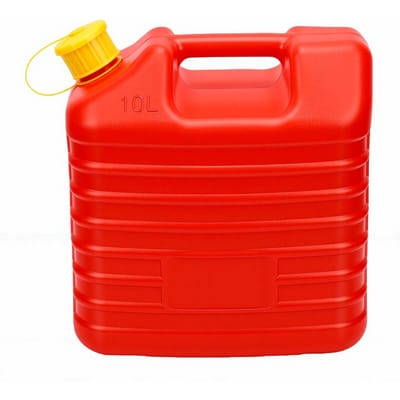 Contenant à Gaz Capacité 10L Robuste Multifonctionnel Tuyau d'Huile Intégré HDPE Épaissi Jerrican à Gaz Contenant à Carburant