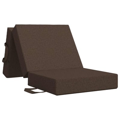 vidaXL - Vouwbare - Sofa - Bed - 75 - x - 63 - x - 45 - cm - Taupe