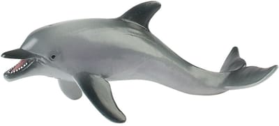 Bullyland 67412 – Speelfiguur en verzamelfiguur Dolfijn – ca. 15 cm – levensecht en detailrijk vormgegeven – ideaal als educatief speelfiguur en klein cadeautje voor kinderen vanaf 3 jaar.