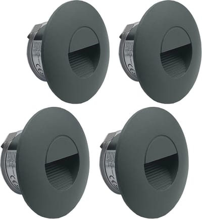 LED Wand- en Trapverlichting Set van 4 | Waterdichte Inbouwlamp voor Binnen en Buiten | Energiezuinig en Stijlvol