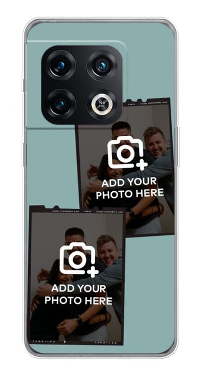 Gepersonaliseerd - Case Company® - Hoesje geschikt voor OnePlus 10 Pro hoesje - Polaroid Zwart - Soft Cover Telefoonhoesje - Bescherming aan alle Kanten en Schermrand