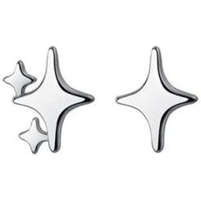 Echte 925 Sterling Zilver Schattige Geometrische Oorknopjes Eenvoudige Sieraden Voor Vrouwen Meisjes zilver