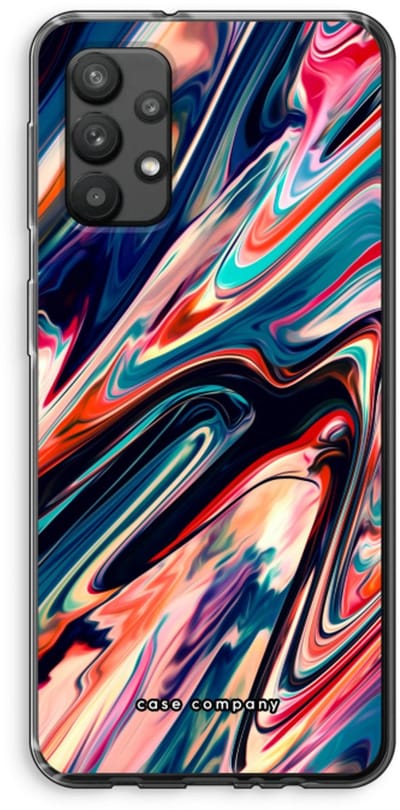 Case Company® - Hoesje geschikt voor Samsung Galaxy A32 4G hoesje - Quantum Being - Soft Cover Telefoonhoesje - Bescherming aan alle Kanten en Schermrand