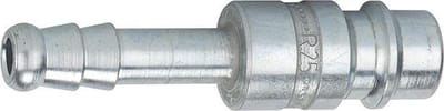 Riegler Instopnippel NW 7,2 - NW 7,8 staal gehard / verzinkt nippel LW 9 0-35 bar - 107543