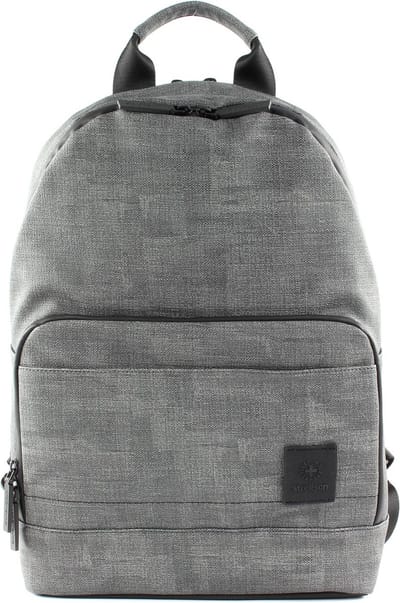 strellson Vrije tijd rugzak Rugzak met laptopvak Bank Backpack MVZ Dark Grey Grijs