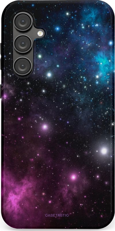 Casetastic Hoesje Geschikt voor Samsung S23 FE - Stijlvolle Beschermende Duo-layer Case - Nebula gloed