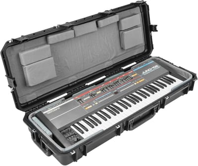 SKB - iSeries 4214-5 - Waterdichte Koffer - Zwart - Smalle 61-toetsen Keyboard Inlay