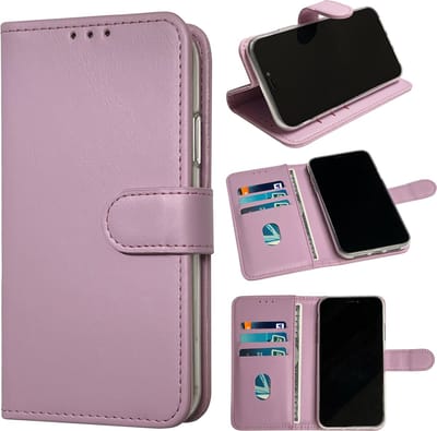 Casemania Hoesje Geschikt voor Samsung Galaxy A20e - Paars - Portemonnee Book Case - Pasjeshouder en Magneetlipje