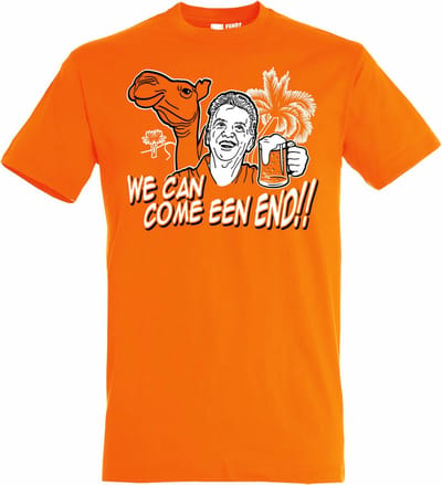 T-shirt Van Gaal in Qatar | Oranje Holland Shirt | WK 2022 Voetbal | Nederlands Elftal Supporter | Oranje | maat XS