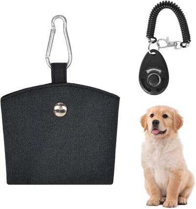 ONF3 - Hondentraktatiezakje - Trainingstool - Compact formaat - Traktatiecontainer - Handig voor wandelen - Geschikt voor puppy en hond