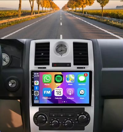 Autoradio 2/32GB met Carplay en Android auto | Geschikt voor Chrysler 300C 2003-2009 | Radio scherm met Navigatie | 2003 2004 2005 2006 2007 2008 2009 | 300 C