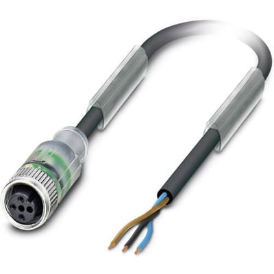 Phoenix Contact 1694787 Sensor/actuator connector, geassembleerd M12 Aantal polen (sensoren): 3 Bus, recht 5.00 m 1 stuk(s)