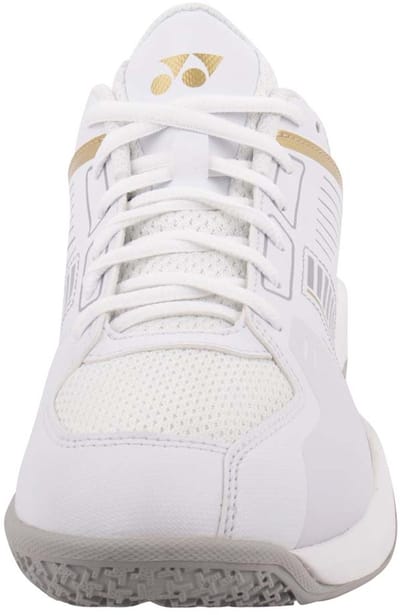 Yonex Strider FLOW badmintonschoenen - wit / goud - maat 43