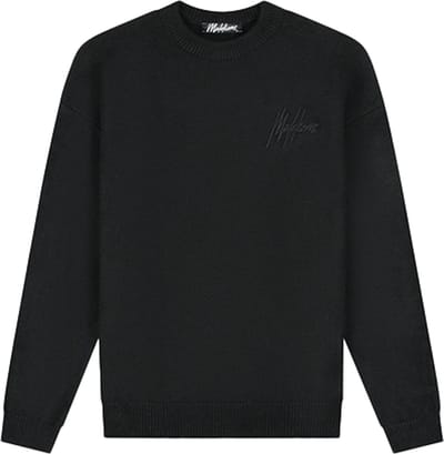 Malelions Oversized Knitted Signature Sweater