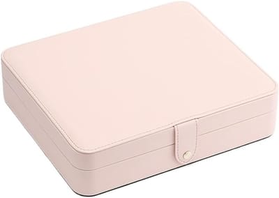 Sieradendoos Juwelenkistje - Opbergdoos Organizer - Sieraden Opbergen - Zacht Leer - 1.00 Unit - Bruin
