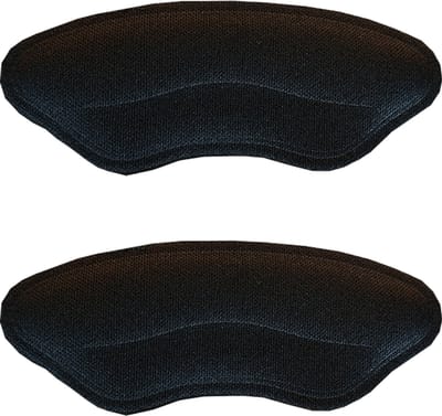 Sodrai Premium Blaarbeschermers | Anti-Slip kussens | Hielbeschermers | Hielzool | hakbeschermer | Inlegzolen | 2 stuks / 1 paar | Zwart