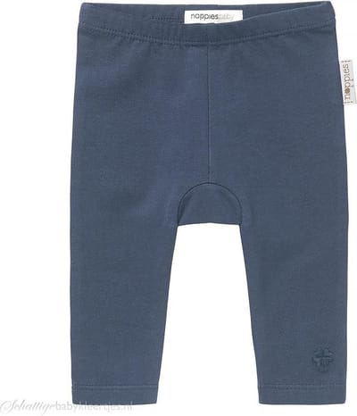 Noppies Meisjes legging ankle Angie - Blauw - Maat 50