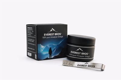 Everest Bro’s Shilajit 50g – 100% Pure Himalaya Resin – Natuurlijke Hars – Nepal – Energie & Focus
