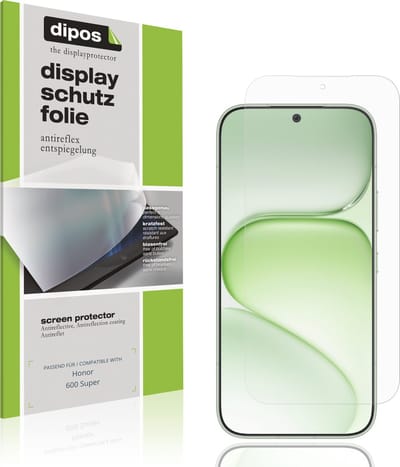 dipos – 4x Matte Beschermfolie geschikt voor Honor 600 Super | Krasbestendige & antireflecterende Screenprotector Ultra-Thin