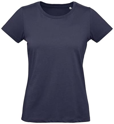 T-shirt dames B&C Organic Inspire Plus