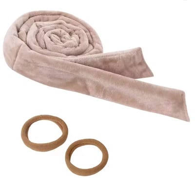 Luxe Heatless Curler van Zacht Flannel – Hitteloze Krullen Band voor Overnacht – Haar Kruller Zonder Hitte – Velvet Headband Hair Roller