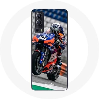 Coque - Maniacase - Vivo Y72 - Miguel Oliveira Moto GP 88 - Silicone - Souple noir