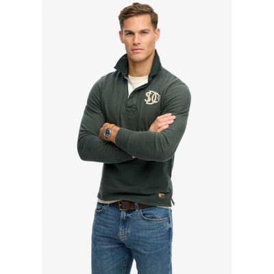 Superdry - Vintage Athletic Rugby Shirt - Heren - Tops