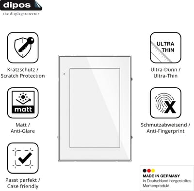 dipos – 2x Matte Beschermfolie geschikt voor KEB Combicontrol C6 S14 Panel 10.1 Zoll | Krasbestendige & antireflecterende Screenprotector Ultra-Thin