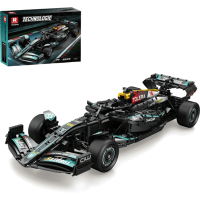 Reobrix 11040 Formule 1 Mercedes AMG W14 F1 bouwset | City fast champions adventure | Creator classic motor bouwpakket | Technic speelgoed ideas voor volwassenen & kinderen | Icons furious speed auto voor jongens | Bouwdoos met 3473 bouwstenen