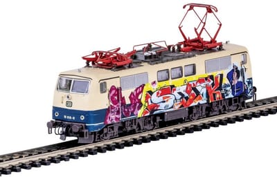 MiniTrix T16724 N ELEKTRISCHE LOCOMOTIEF BR 111 DB, MHI