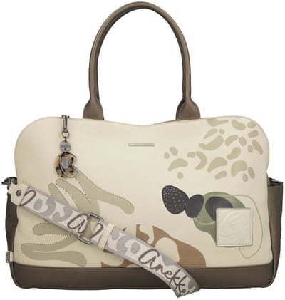 Anekke schoudertas shopper Sophia Gaia Shoulder Bag Multicolor beige