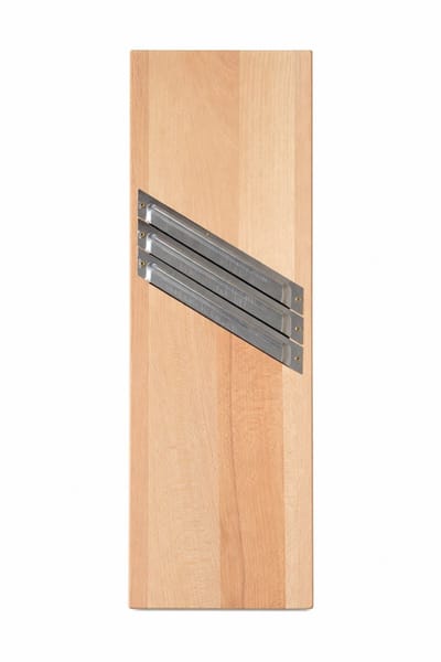 Natuurlijker leven - Houten Mandoline - Koolsnijder - 3 messen - 49 cm x 17 cm