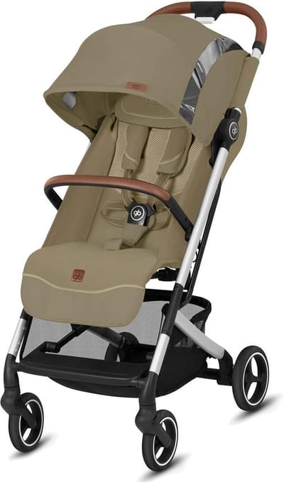 Wandelwagen Qbit+ All-City - Buggy voor Pasgeborenen in Vanilla Beige