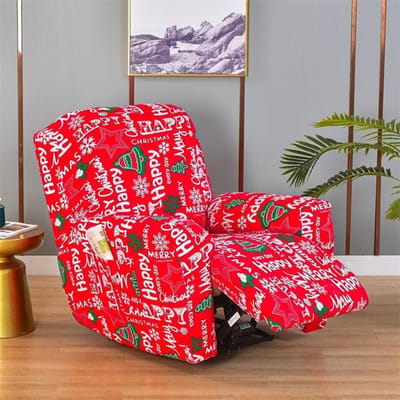 Geometrie bedrukte bloemen stretch luie jongen bankhoes relaxfauteuilhoes stoelhoezen voor leren woonkamer relaxfauteuilhoes