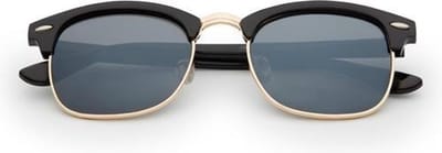 Freaky Glasses® – Club Style Zonnebril - Festival Bril – Rave Zonnebril - UV400 – Dames – Heren - Zwart - Goud