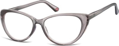 Montana Eyewear MR64F Leesbril Vlindermontuur +1.50 - Glanzend Grijs