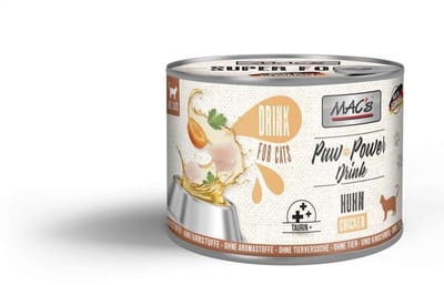 Voordeelpakket 12x185g MAC's Dog Paw Power Smoothie Rund - Gewricht Fit aanvullend voer voor honden