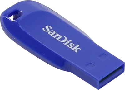 Cruzer Blade 32 GB - 32 GB - USB Type-A - 2.0 - Capless - Blue
