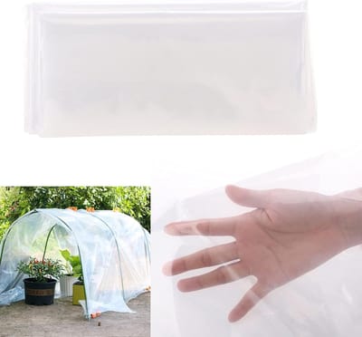 Kassenplaten - Plastic afdekken - Planten beschermen - UV-bestendig - 2x3 meter - Doorzichtig