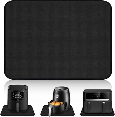 Refractaire Siliconen Mat 38 × 46 cm voor Airfryer en Keukenwerkblad, Hittebestendig en Brandwerend